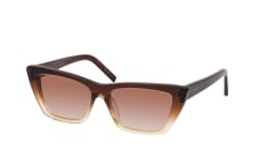 Saint Laurent MICA SL 276 MICA 019, Cat Eye Sonnenbrille, Damen, in Sehst&auml;rke erh&auml;ltlich