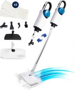 Samako Royal Elite Dampfreiniger - Handdampfer - Fleckenentferner - Tiefenreinigung für Boden, Sofa, Badezimmer und Teppich - Teppichreiniger