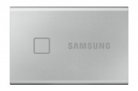 Samsung Portable SSD T7 Touch silber 500GB, USB-C 3.1
