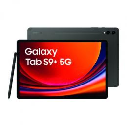 Samsung X816N Galaxy Tab S9+ 5G 256 GB (Grau) 12,4 WQXGA+ Display / Octa-Cora / 12GB RAM / 256GB Speicher / Android 13.0