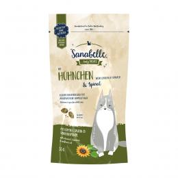 Sanabelle Knusperkissen Huhn und Spinat 55g
