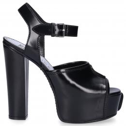 Sandaletten High Heels  BE303 Kalbsleder