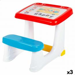 Schreibtisch Fisher Price Kunststoff 53,5 x 49 x 72,5 cm (3 St&uuml;ck)