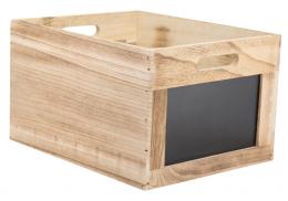 Securit Holzbox TABLECADDY, mit 2 Kreidetafelfl&auml;chen
