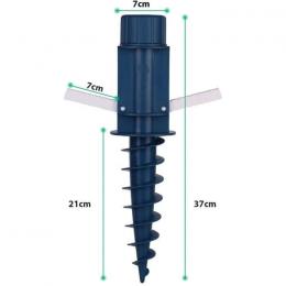 Sekey Sand Strand Regenschirmhalter - Blau