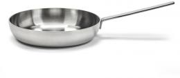 Serax Base Bratpfanne - silber - Ø 24 - Höhe 10 cm