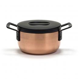 Serax Base Kochtopf M inkl. Deckel - kupfer - Ø 20 - Höhe 13 cm