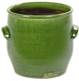 Serax Handles Blumentopf - gr&uuml;n - Ø 16 cm - H&ouml;he 16 cm