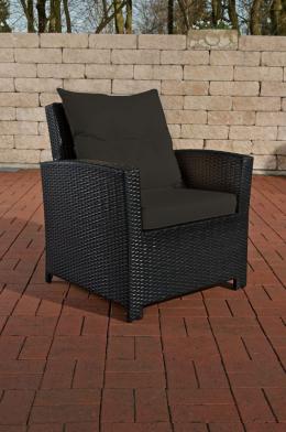 Sessel Fisolo Anthrazit schwarz