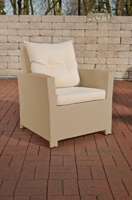 Sessel Fisolo Cremeweiß sand