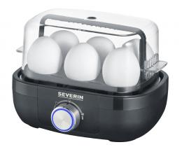 SEVERIN Eierkocher WK 3166, f&uuml;r 6 Eier, schwarz
