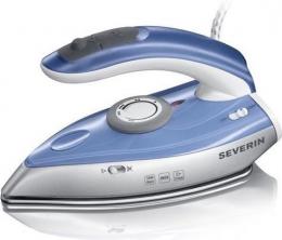 Severin Power iron - Reiseb&uuml;geleisen - 1000 Watt - Blau/Wei&szlig;