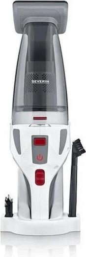 Severin Staub-/Kr&uuml;melsauger - geeignet f&uuml;r Tierhaare - Wet&Dry-Funktion -120W - Wei&szlig;/Grau