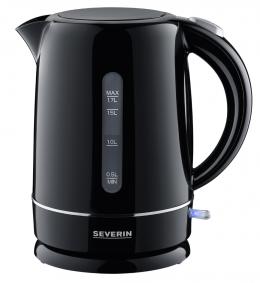 SEVERIN Wasserkocher WK 4322, 1,7 Liter, schwarz