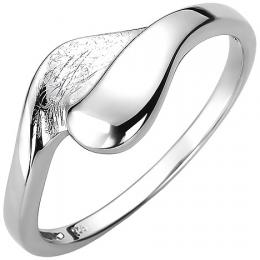 SIGO Damen Ring 925 Sterling Silber eismatt Silberring