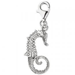SIGO Einhänger Charm Seepferdchen 925 Sterling Silber Silbercharm Seepferd