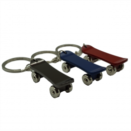 Skateboard Schl&uuml;sselanh&auml;nger aus Metall Taschenanh&auml;nger Fingerskateboard