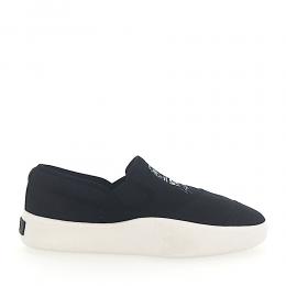 Slip Ons TANGUTSU Textil Logo schwarz