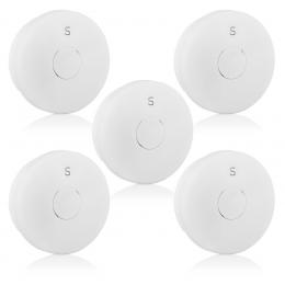Smartwares 5er-Spar-Set Rauchwarnmelder FSM-11410, inklusive Batterie