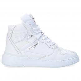 Sneaker high WING SNEAKER  Kalbsleder Logo weiß