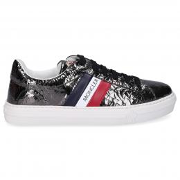 Sneaker low ARIEL Ziegenleder Laminiert Logo schwarz