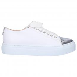 Sneaker low D925221 Kalbsleder Logo weiß-kombi