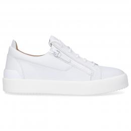 Sneaker low FRANKIE Kalbsleder weiß