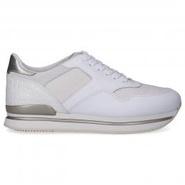 Sneaker low H222 Kalbsleder Logo weiß