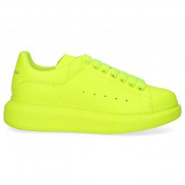 Sneaker low LARRY  Kalbsleder Logo gelb