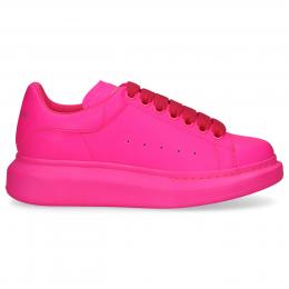 Sneaker low LARRY Kalbsleder Logo pink