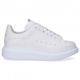 Sneaker low LARRY  Kalbsleder Logo weiß