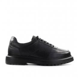 Sneaker low MONDO MARINO Kalbsleder schwarz