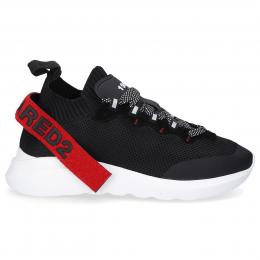 Sneaker low SPEEDSTER Polyester Stretch Logo schwarz