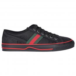 Sneaker low TENNIS 1977 Textil Logo schwarz