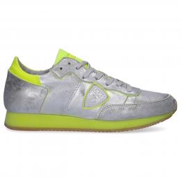 Sneaker low TROPEZ Logo Patch silber