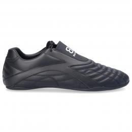 Sneaker low ZEN  Kalbsleder Logo schwarz