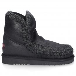 Snowboots ESKIMO 18 Lammleder Logo schwarz