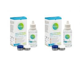 Solunate Multi-Purpose 2 x 50 ml mit Behälter travel pack