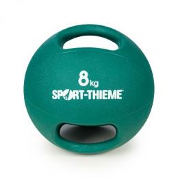 Sport-Thieme Medizinball Dual Grip, 8 kg, Gr&uuml;n