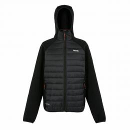 Sportjackef&uuml;r Herren Regatta Newhill Hybrid Schwarz