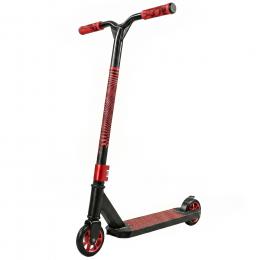 SPORTNOW Akrobatik-Scooter, Freestyle-Scooter mit 360°-Lenker, ABEC-9-Lager, 120-mm-PU-R&auml;der, Aluminium-Stahl-Rahmen, rutschfest, f&uuml;r Jugendliche und Erwachsene, f&uuml;r Skatepark, Rot   Aosom