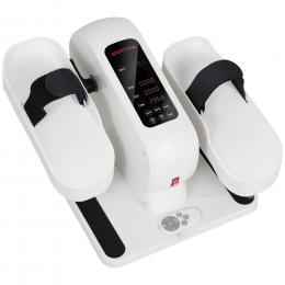 SPORTNOW Mini Ellipsentrainer f&uuml;r Zuhause Untertisch Elektrischer Crosstrainer mit 12 Geschwindigkeiten & 7 Widerstand Fernbedienung LED-Display Rutschfest Leise Beintrainer f&uuml;r Senioren Erwachsene   Aosom