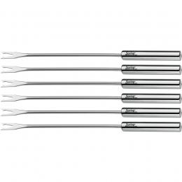 Spring INOX Fleischfondue-Gabeln - edelstahl - 27 cm - 6 St&uuml;ck