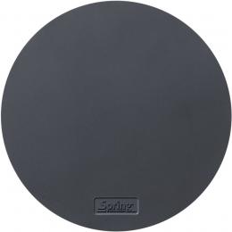 Spring Schutzmatte für Induktionskochfeld - 2er-Set - schwarz - Ø 18 cm - Höhe 0,11 cm