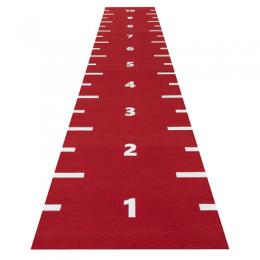 Sprint Tracks Sprintbahn Numbered, 15x2 m, Rot