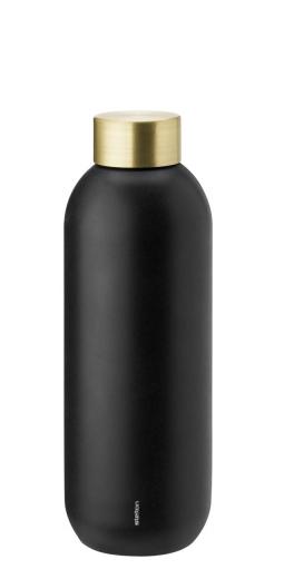 stelton Collar Wasserflasche - schwarz - 750 ml