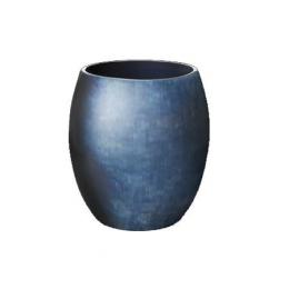 stelton Stockholm Vase - blau-grünen - Höhe 17,8 cm x Ø 13,1 cm