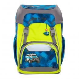 Step by Step LED Neon Pull-Over Reflektor&uuml;berzug f&uuml;r Giant Schulranzen Gelb