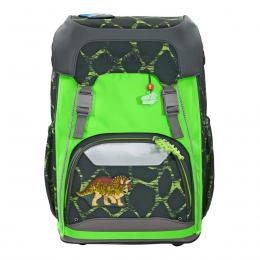 Step by Step LED Neon Pull-Over Reflektor&uuml;berzug f&uuml;r Giant Schulranzen Gr&uuml;n