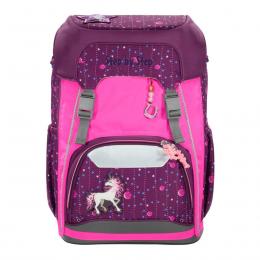 Step by Step LED Neon Pull-Over Reflektor&uuml;berzug f&uuml;r Giant Schulranzen Pink